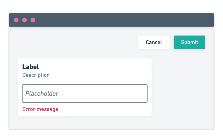 Form field example